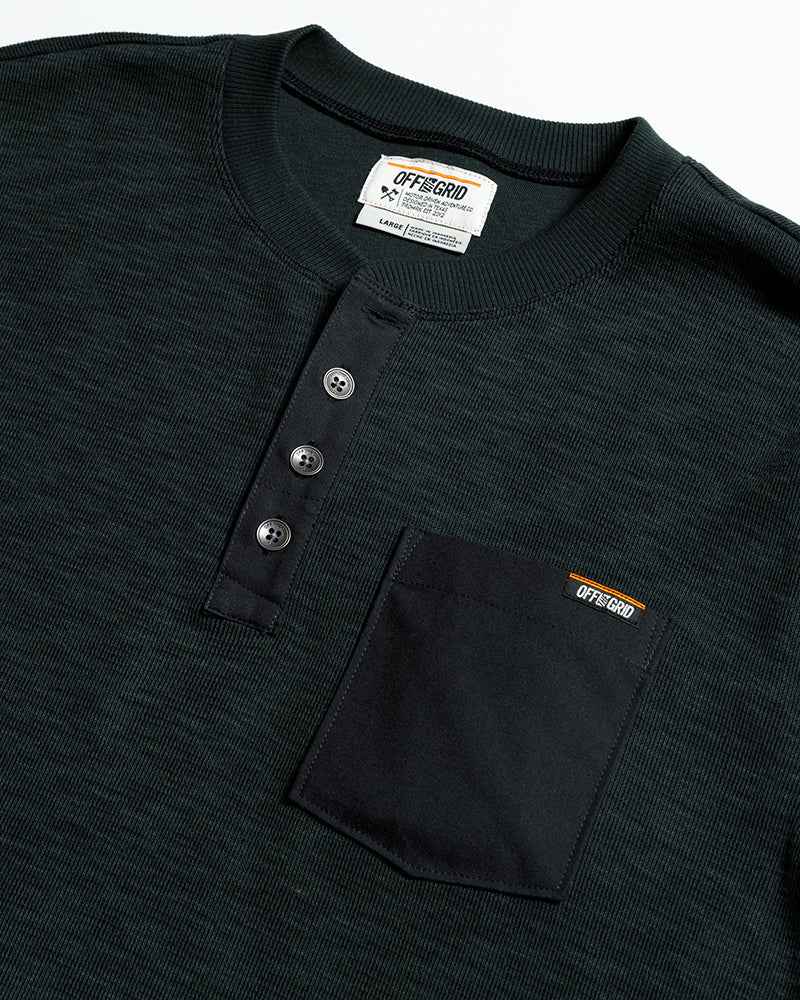 Draper Henley - Vintage Black