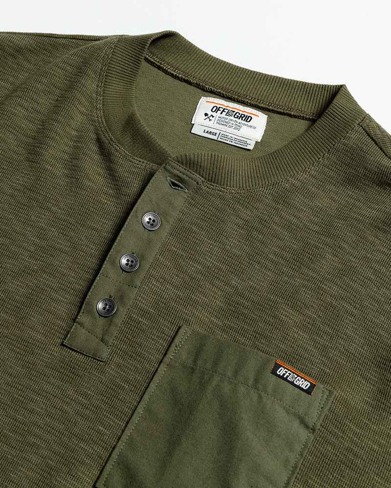 Draper Henley - Dark Olive