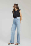 Coney Island Whitefish High Rise Wide Jeans HJ007