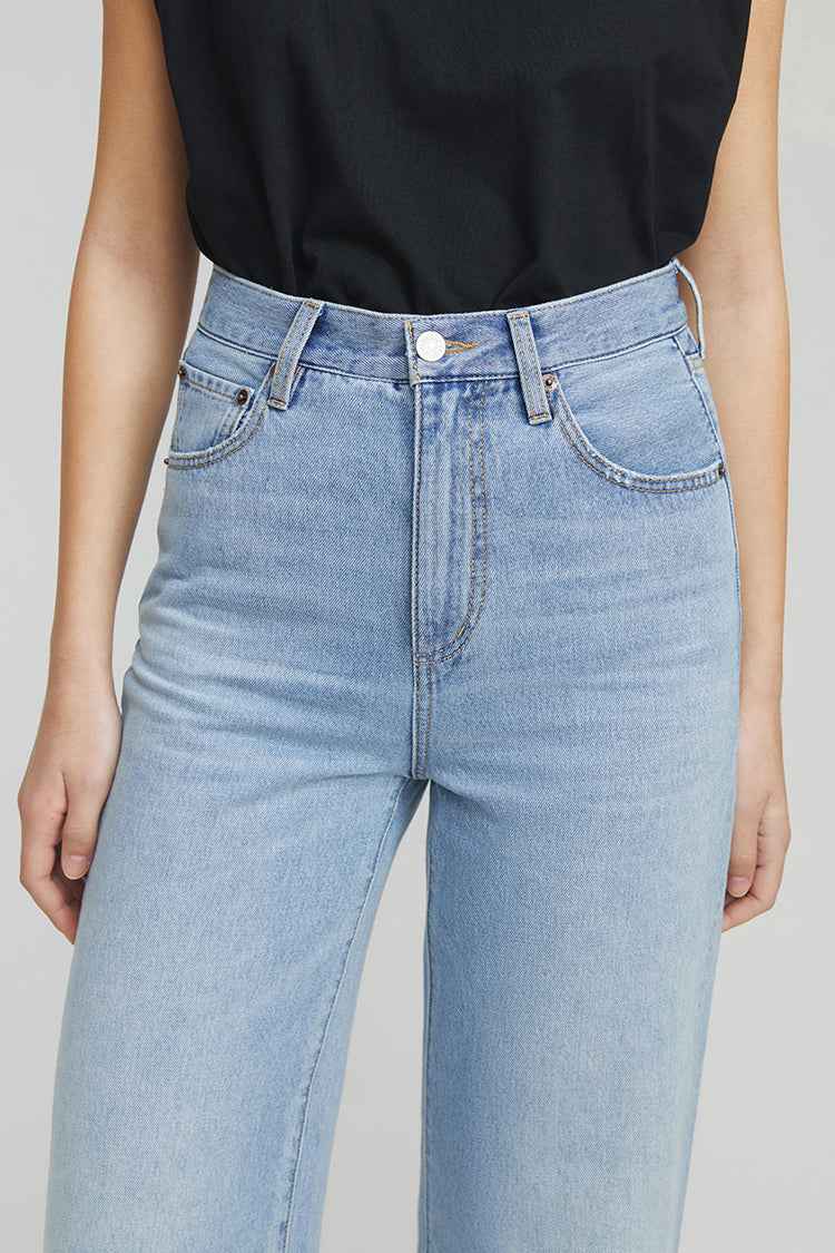 Coney Island Whitefish High Rise Wide Jeans HJ007
