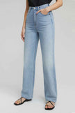 Coney Island Whitefish High Rise Wide Jeans HJ007
