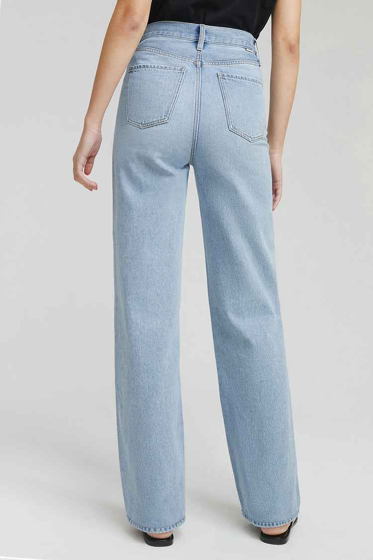 Coney Island Whitefish High Rise Wide Jeans HJ007