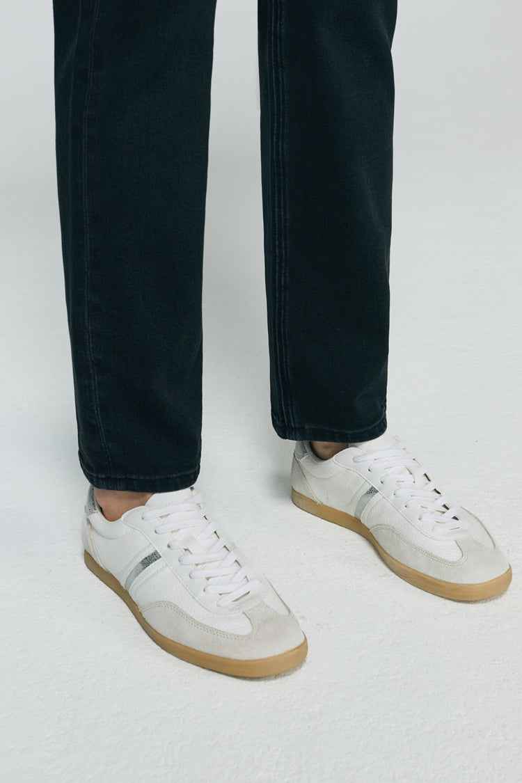 Two Shots High Rise Straight Crop Jeans HJ013