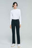 Two Shots High Rise Straight Crop Jeans HJ013