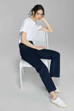 Manhattan High Rise Straight Ankle Jeans HJ160