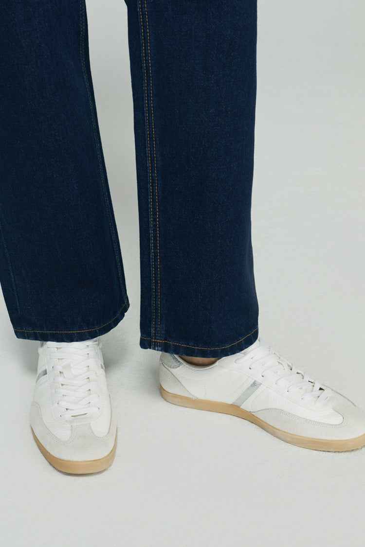 Manhattan High Rise Straight Ankle Jeans HJ160