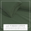 4-Piece Cotton Solid Flannel Sheet - Nordic Collection