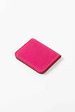 Leather Cardholder Wallet Pink