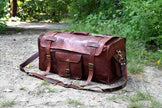 The Peterson Leather Duffle