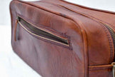The Single Section Toiletry- Brown