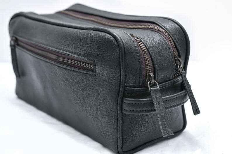 The Twin Section Toiletry- Black