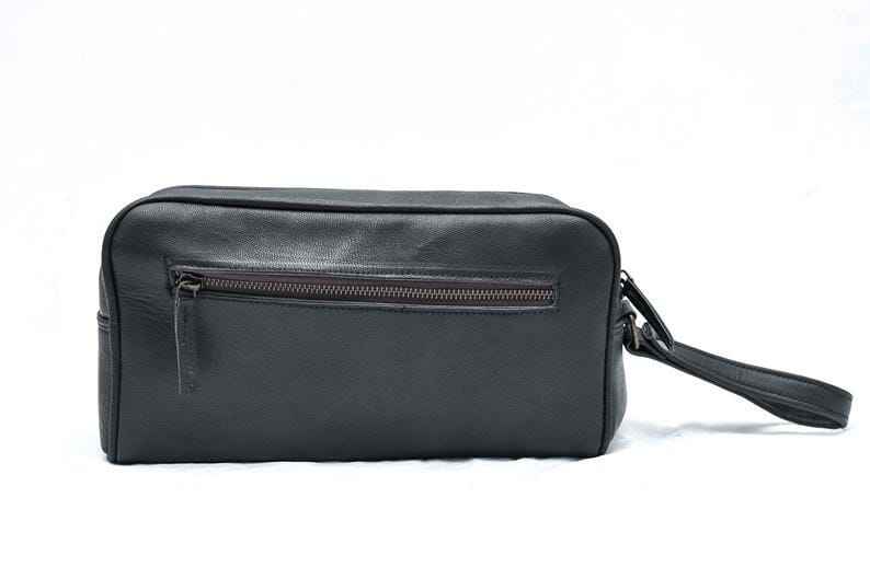 The Twin Section Toiletry- Black