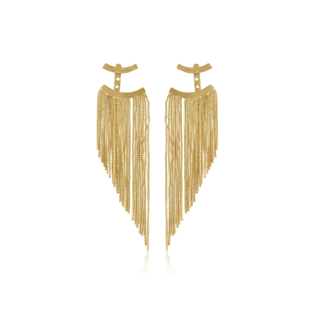 Golden Drop Earring