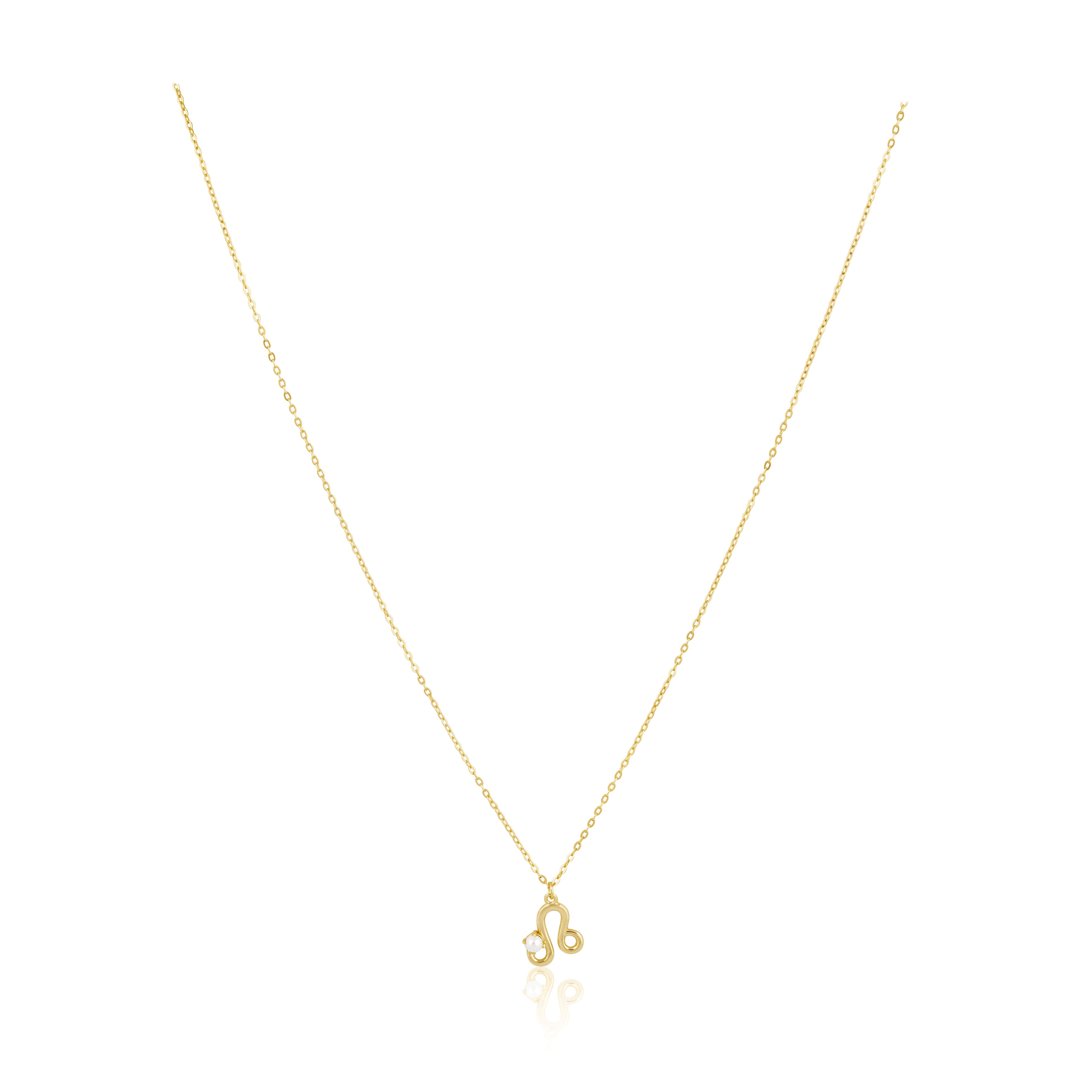 Zodiac Pearl Necklace