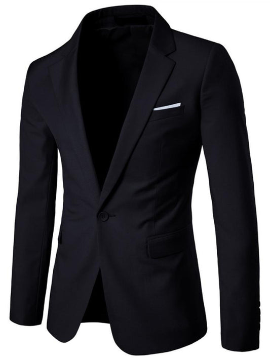 Men's  Slim Blazer Suit Jacket