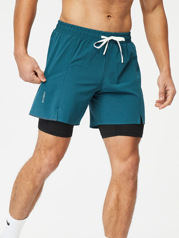 Men's breathable loose fit quick-drying training shorts