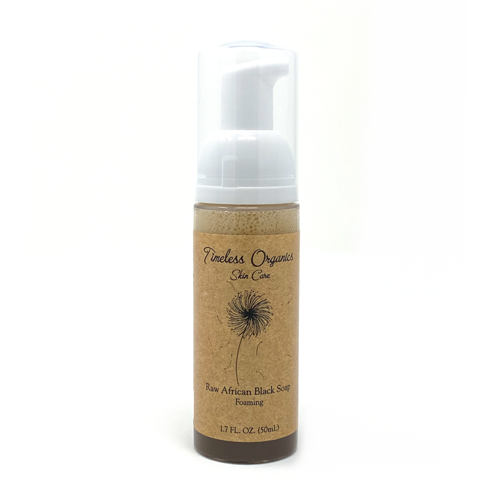 Liquid RAW African Black Soap - Foaming
