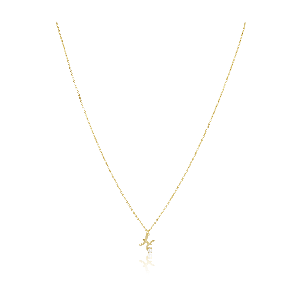 Zodiac Pearl Necklace