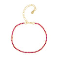 Chloe Tennis Bracelet Pink