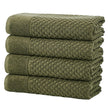 Cotton Diamond Waffle Weave Bath Towel Set - Grayson Collection