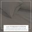 4-Piece Cotton Solid Flannel Sheet - Nordic Collection