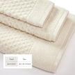 Cotton Diamond Waffle Weave Bath Towel Set - Grayson Collection