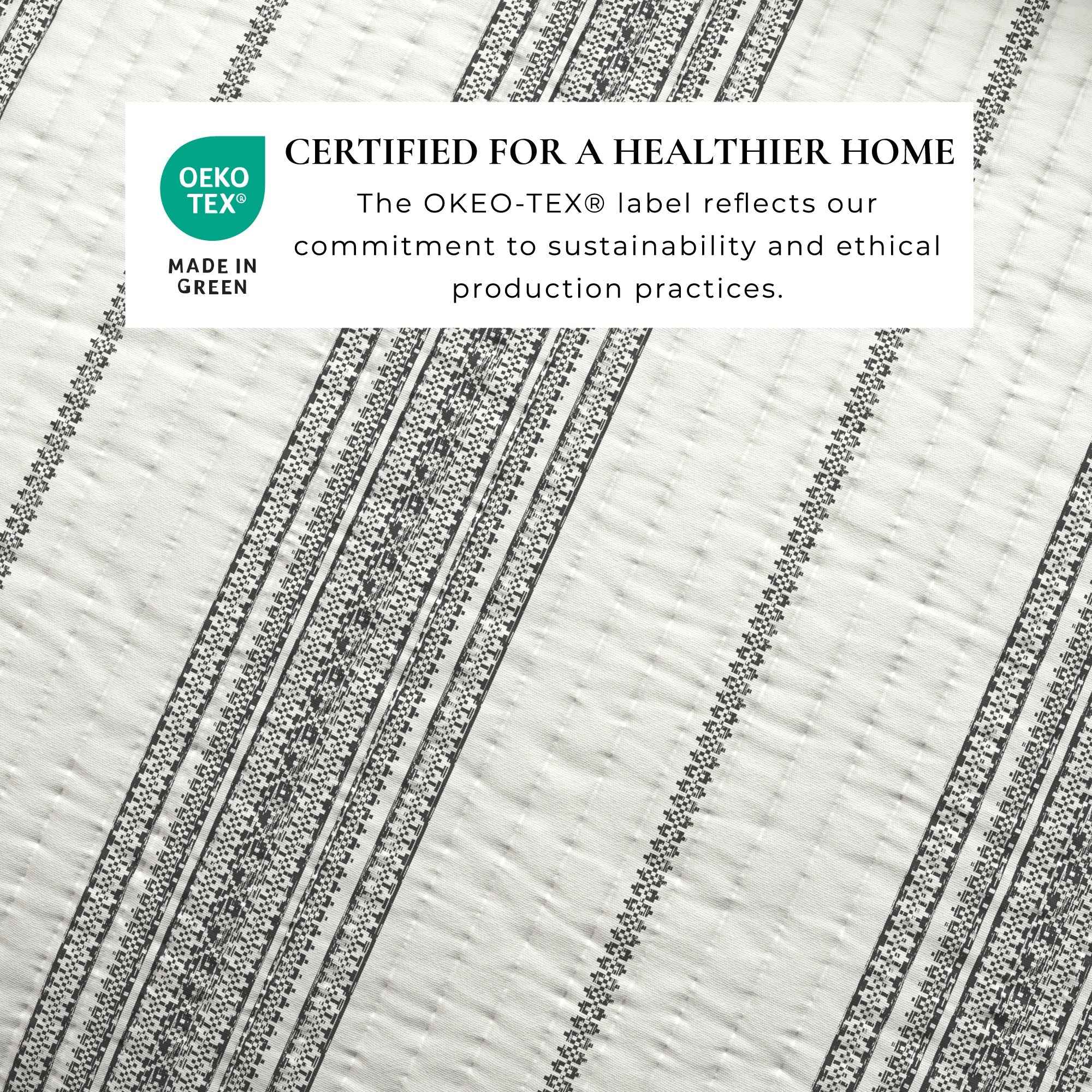 3-Piece Stripe Quilt - Wesley Collection