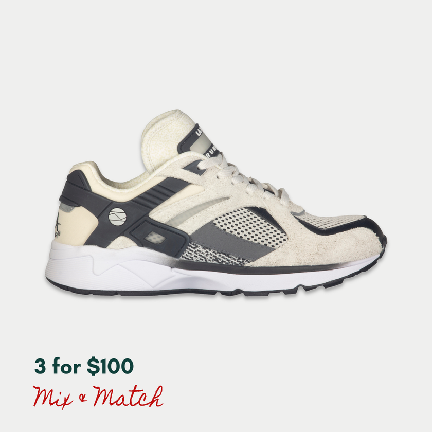 LA Gear Men's Catapult Light-Up Lowtop | White x Black