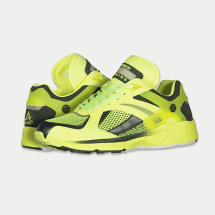 LA Gear Men's Catapult Light-Up x Glow Lowtop | Neon Yellow x Black