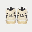 LA Gear Men's Turbo Light-Up Mid | Off-White x Black