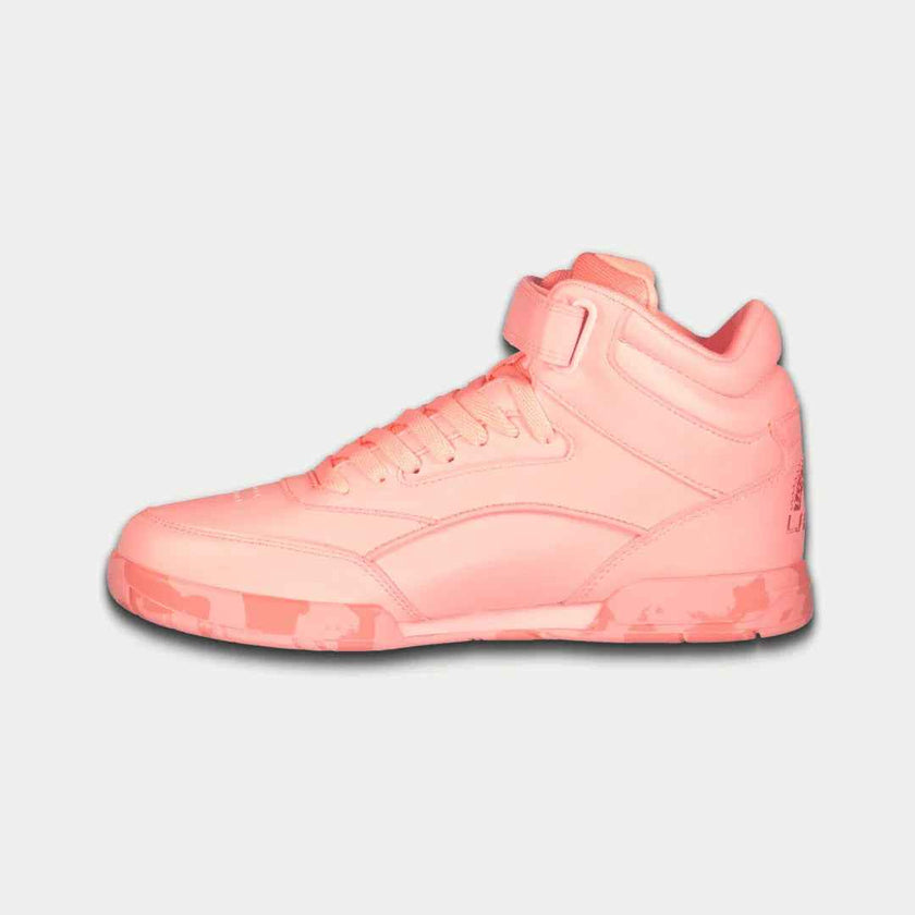 LA Gear Women's Flame Hightop | Neon Peach Glow