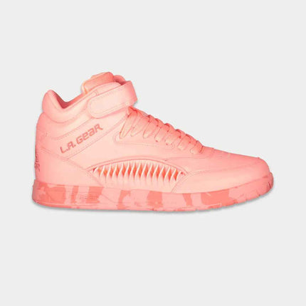 LA Gear Women's Flame Hightop | Neon Peach Glow