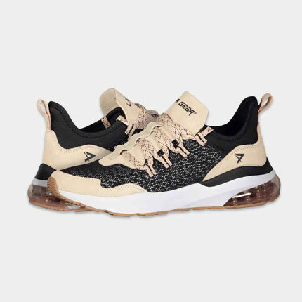 LA Gear Women’s Runyon Lowtop | Black x Pink