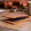 Large Billfold Wallet with RFID protection - Natural