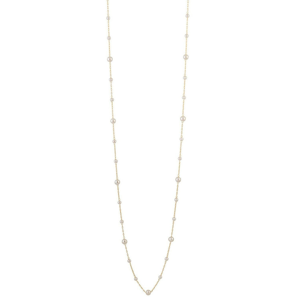 Long Pearl Necklace