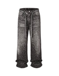 NOIR RHINESTONE DENIM (UNISEX)