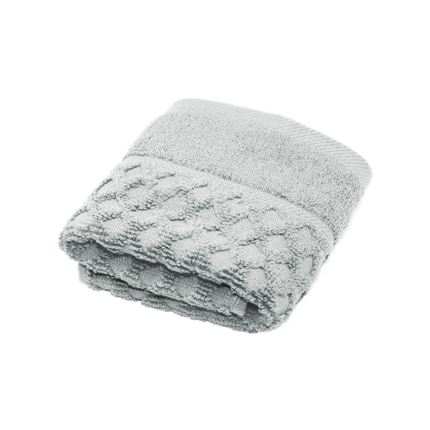 Cotton Diamond Waffle Weave Bath Towel Set - Grayson Collection