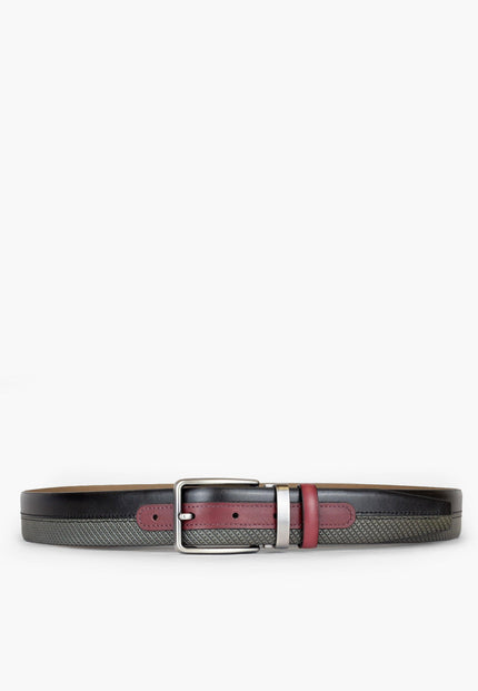Princeton Belt Black Grey