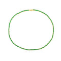 Melinda Tennis Necklace - Emerald