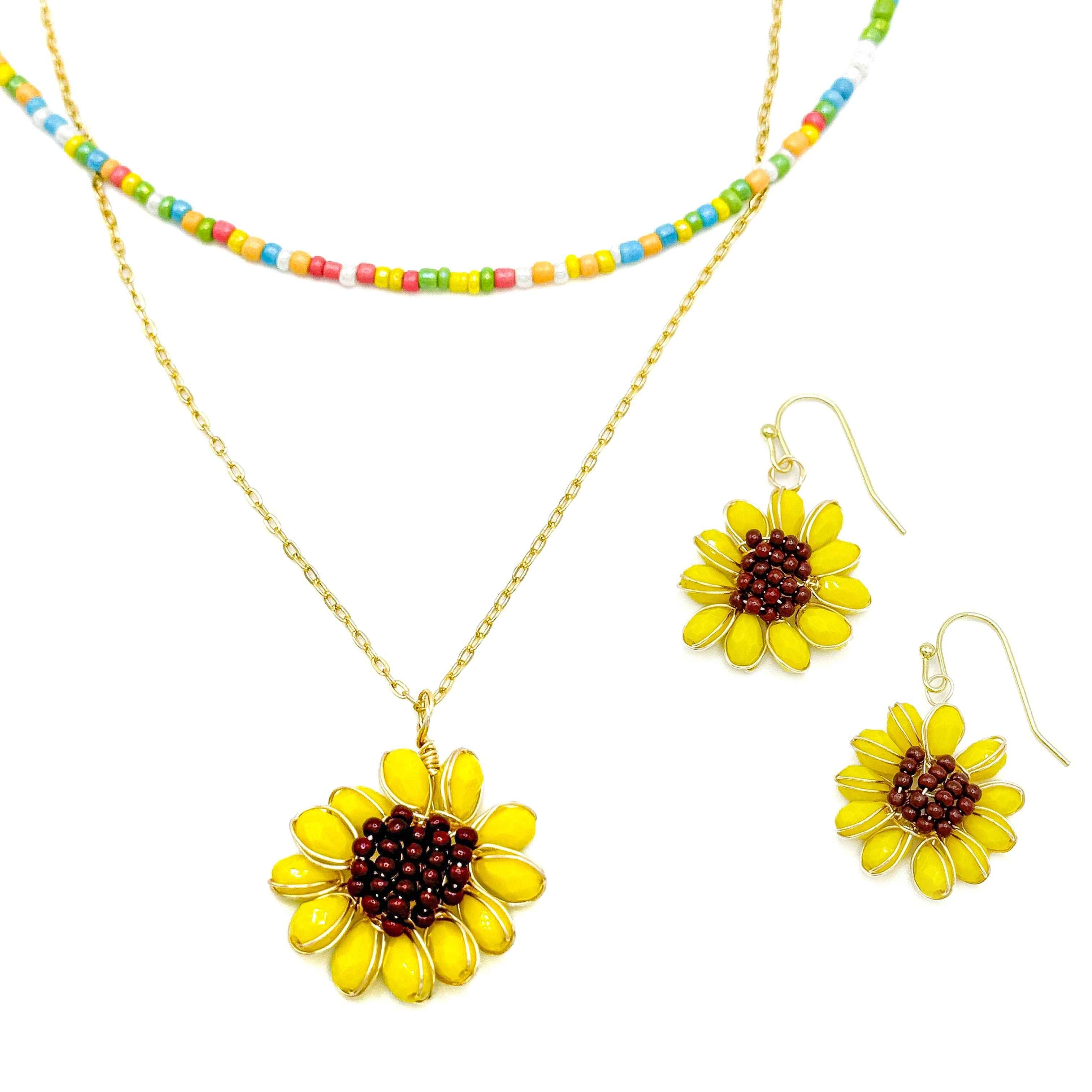 Mirasol necklace (Spring edition)