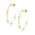 Molly Pearl Hoops