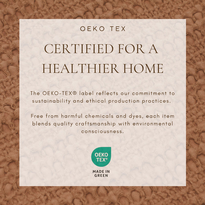 100% Cotton Honeycomb Waffle Duvet Set - Mattea Collection