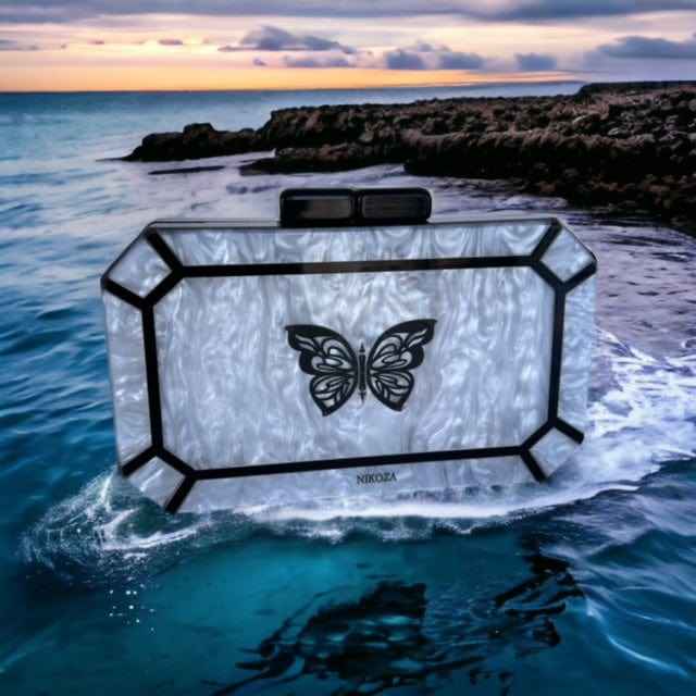 Karina Acrylic Clutch