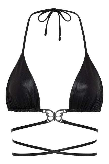 Mariposa Top in black-shimmer