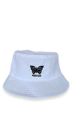Black/White Nikoza Bucket Hat