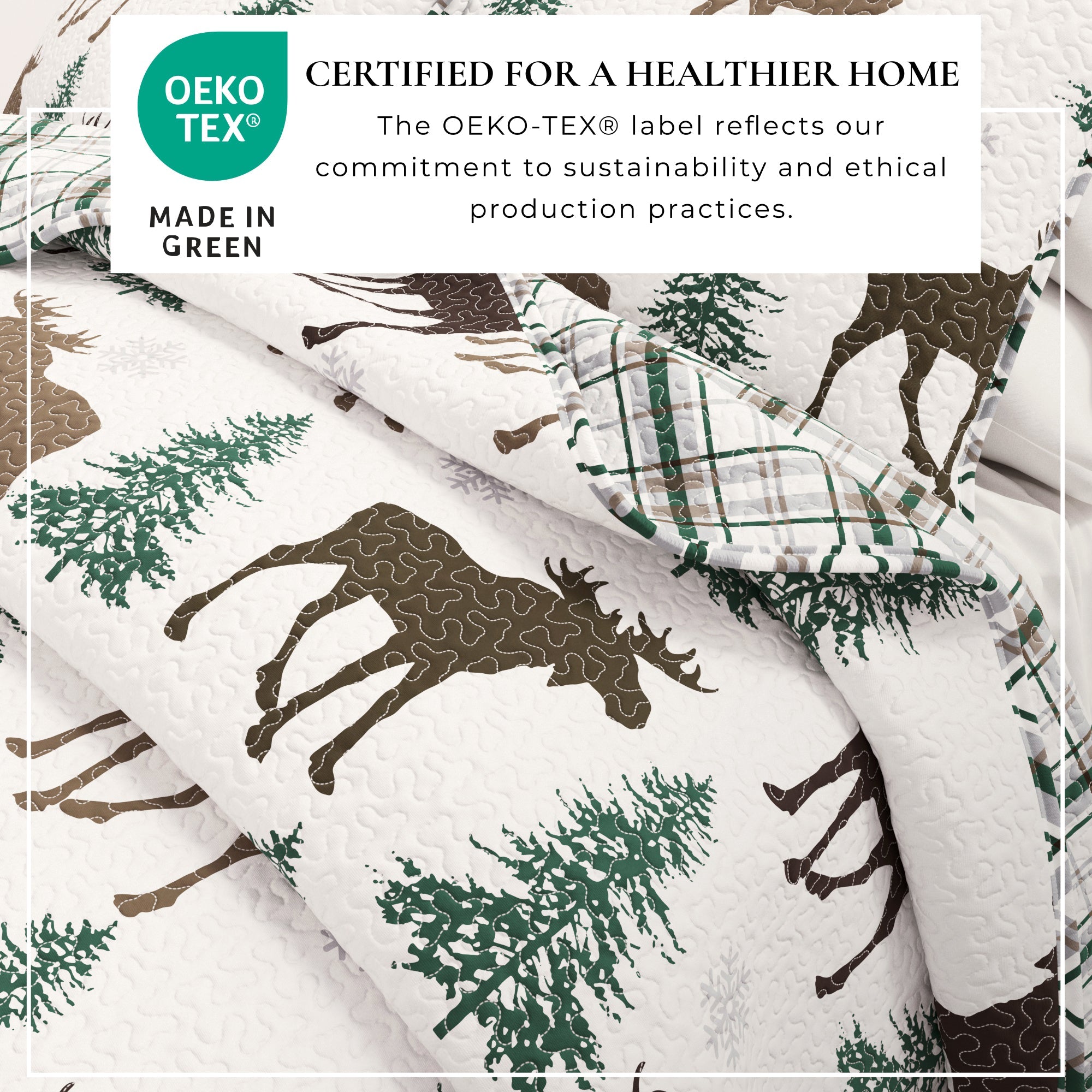 3-Piece Lodge Quilt - Wilderness Collection