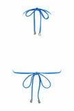 Blue Diana Bikini Top