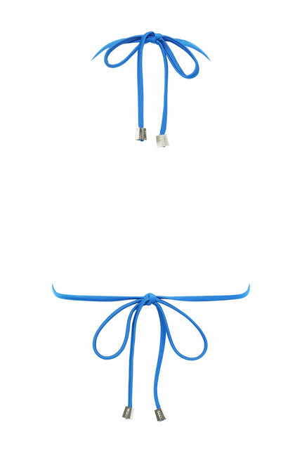 Blue Diana Bikini Top