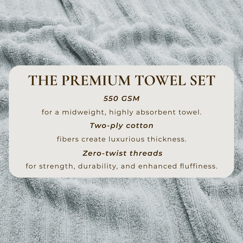 Luxury Cotton Towels - Karina Collection