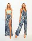 Pant to Jumpsuit - Island Print
